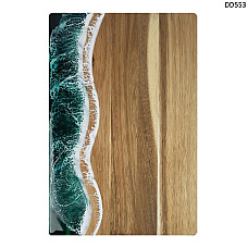 Ορθογώνια σανίδα κουζίνας με εποξειδική ρητίνη "Sea Bay" από ξύλο ακακίας – DD553 - Sellzone.bg Ορθογώνια σανίδα κουζίνας με εποξειδική ρητίνη "Sea Bay" από ξύλο ακακίας – DD553